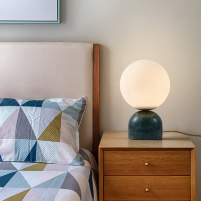 Marble table lamp