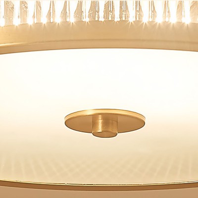 Lavra Brass Round Frosted Glass Ceiling Light Lavra Brass Round Frosted Glass Ceiling Light