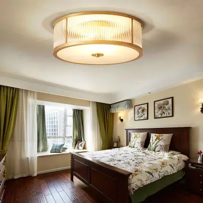 Lavra Brass Round Frosted Glass Ceiling Light Lavra Brass Round Frosted Glass Ceiling Light