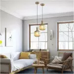 Zarek Lantern Shape Vertical Striped Stained Glass Pendant Light