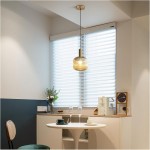 Zarek Lantern Shape Vertical Striped Stained Glass Pendant Light