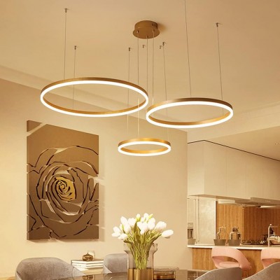 Ryla Aluminum Circular Led Dimmable Pendant Light Ryla Aluminum Circular Led Dimmable Pendant Light