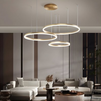 Ryla Aluminum Circular Led Dimmable Pendant Light Ryla Aluminum Circular Led Dimmable Pendant Light