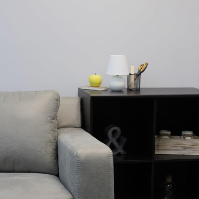 Jram White Ceramic Globe Mini Table Lamp Jram White Ceramic Globe Mini Table Lamp