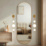 Paeon Vertical Glass Globe Wall Sconce