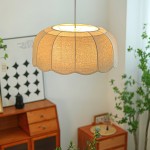 Quill Large Boho Fabric Flower Pendant Light Quill Large Boho Fabric Flower Pendant Light