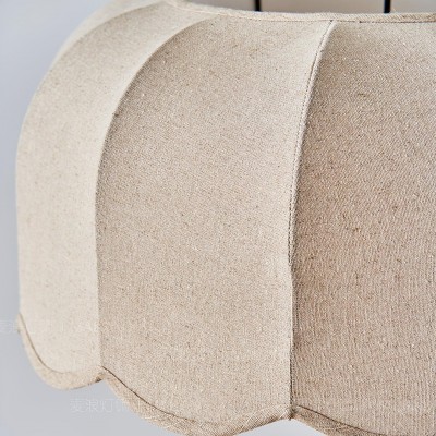 Quill Large Boho Fabric Flower Pendant Light Quill Large Boho Fabric Flower Pendant Light