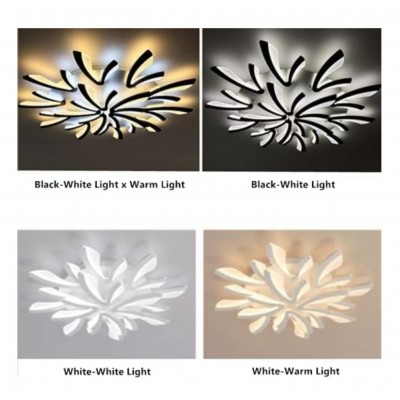 Sariel Led Dimmable Acrylic V Shape Ceiling Light Sariel Led Dimmable Acrylic V Shape Ceiling Light