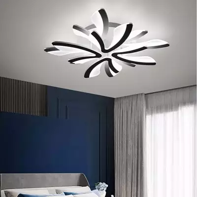 Sariel Led Dimmable Acrylic V Shape Ceiling Light Sariel Led Dimmable Acrylic V Shape Ceiling Light