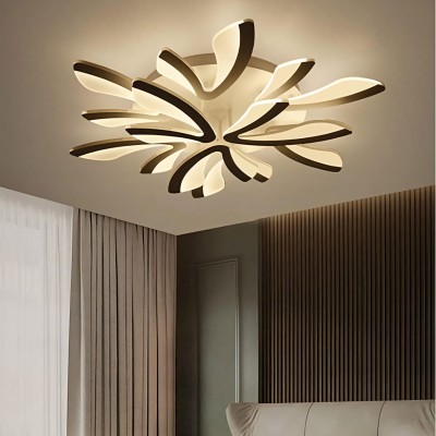Sariel Led Dimmable Acrylic V Shape Ceiling Light Sariel Led Dimmable Acrylic V Shape Ceiling Light