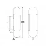 Ylva Real Alabaster Wall Sconces Ylva Real Alabaster Wall Sconces