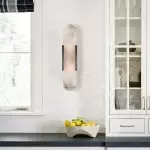 Ylva Real Alabaster Wall Sconces Ylva Real Alabaster Wall Sconces