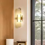 Ylva Real Alabaster Wall Sconces Ylva Real Alabaster Wall Sconces