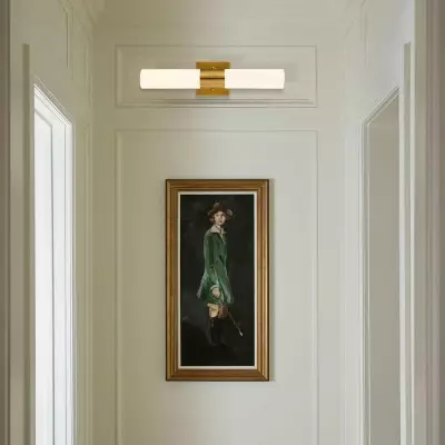 Zinnia Glass Tube Double Wall Mounted Light Zinnia Glass Tube Double Wall Mounted Light