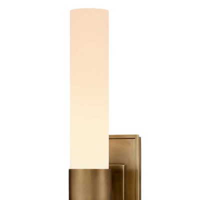 Zinnia Glass Tube Double Wall Mounted Light Zinnia Glass Tube Double Wall Mounted Light