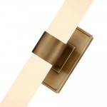 Zinnia Glass Tube Double Wall Mounted Light Zinnia Glass Tube Double Wall Mounted Light