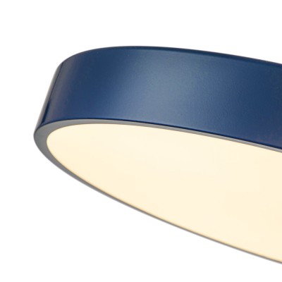 Galion Blue Crylic Round Ceiling Light Galion Blue Crylic Round Ceiling Light