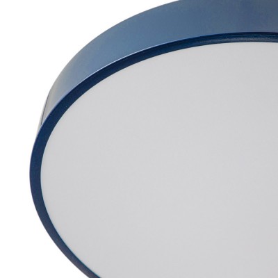 Galion Blue Crylic Round Ceiling Light Galion Blue Crylic Round Ceiling Light
