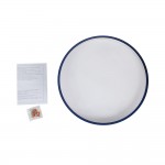 Galion Blue Crylic Round Ceiling Light