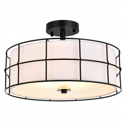 Merrik Metal Mesh Drum Ceiling Light