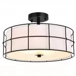 Merrik Metal Mesh Drum Ceiling Light