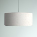 Padrig 3 Light Fabric Drum Shade Pendant Light
