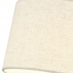 Padrig 3 Light Fabric Drum Shade Pendant Light