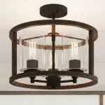 Padrigin White 1-Light Glass Globe Ceiling Light Padrigin White 1-Light Glass Globe Ceiling Light