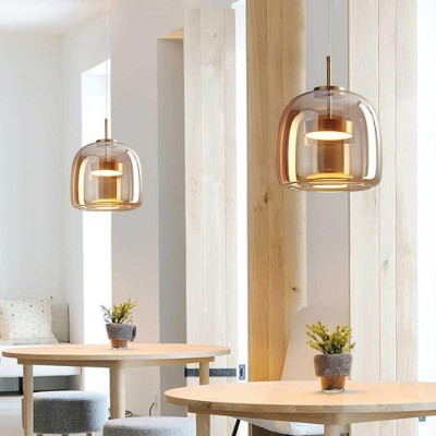 Raith Mouth Blown Glass Shade Pendant Light Raith Mouth Blown Glass Shade Pendant Light