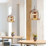 Raith Mouth Blown Glass Shade Pendant Light