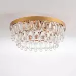 Merrik Metal Mesh Drum Ceiling Light