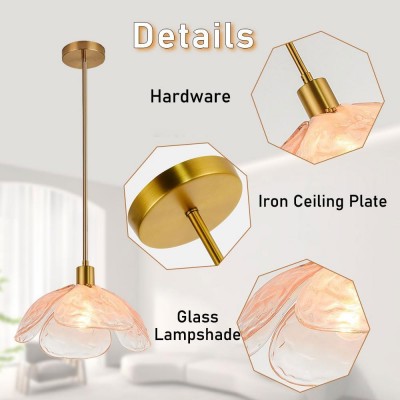 Vexen Flower Stained Glass Hanging Lamp Vexen Flower Stained Glass Hanging Lamp
