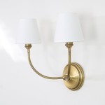 Wrynn 1/2/3 Light Fabric Shade Wall Sconce