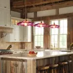 Callista Retro Lotus Creative Glass Pendant Light