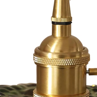 Callista Retro Lotus Creative Glass Pendant Light Callista Retro Lotus Creative Glass Pendant Light