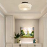 Jeevika Vintage Art Classic Round Personalized Pendant Light