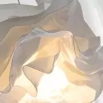 Carrow White Cloud Paper Pendant Lamp