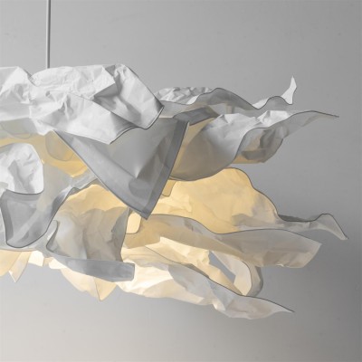 Carrow White Cloud Paper Pendant Lamp Carrow White Cloud Paper Pendant Lamp