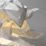 Carrow White Cloud Paper Pendant Lamp