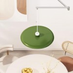 Delphin Colorful Swing Arm Flying Saucer Pendant Light Delphin Colorful Swing Arm Flying Saucer Pendant Light