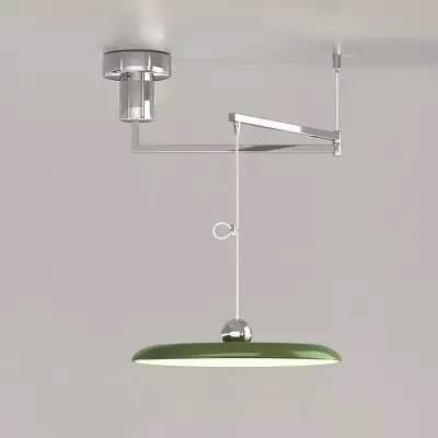 Delphin Colorful Swing Arm Flying Saucer Pendant Light Delphin Colorful Swing Arm Flying Saucer Pendant Light