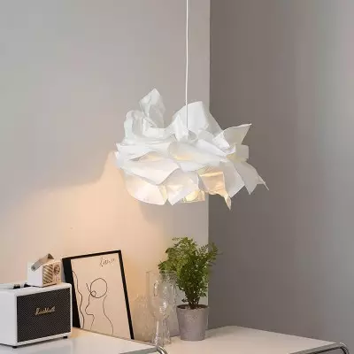 Carrow White Cloud Paper Pendant Lamp Carrow White Cloud Paper Pendant Lamp