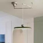 Delphin Colorful Swing Arm Flying Saucer Pendant Light Delphin Colorful Swing Arm Flying Saucer Pendant Light