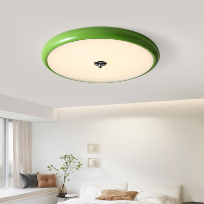 Laren Ribbed Glass Shade Led Circular Light Laren Ribbed Glass Shade Led Circular Light