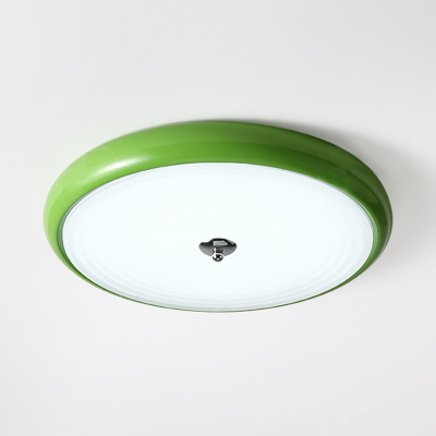 Laren Ribbed Glass Shade Led Circular Light Laren Ribbed Glass Shade Led Circular Light