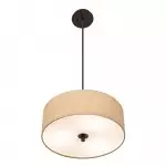 Raithe Cream Fabric Frum Shade Pendant Light Raithe Cream Fabric Frum Shade Pendant Light