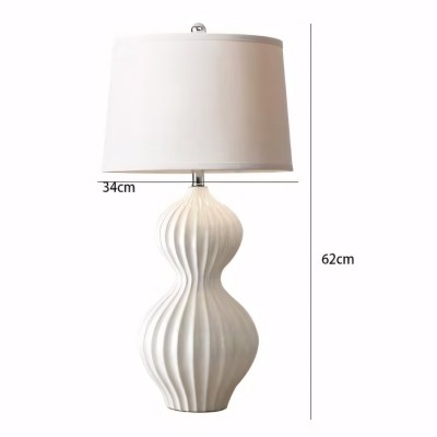 Biarne Ribbed Base Led Glass Lamp Biarne Ribbed Base Led Glass Lamp