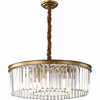 Braxion Modern Crystal Raindrop Round Chandelier Braxion Modern Crystal Raindrop Round Chandelier