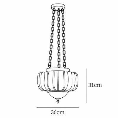Draxor White Milk Glass Pumpkin Chandelier Draxor White Milk Glass Pumpkin Chandelier