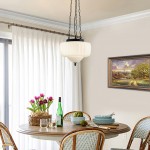 Draxor White Milk Glass Pumpkin Chandelier